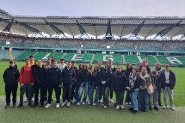 Uczniowie IIIT zwiedzili Stadion Miejski Legii Warszawa