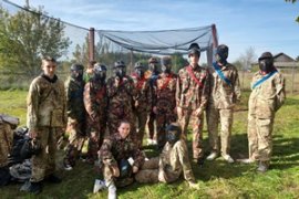 Muzeum, ognisko i paintball’owe rozgrywki w Woli Gułowskiej 