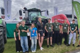 Leśnicy z ZS. Adamów na Zielonych Targach Agro Show 2026 w Ułężu